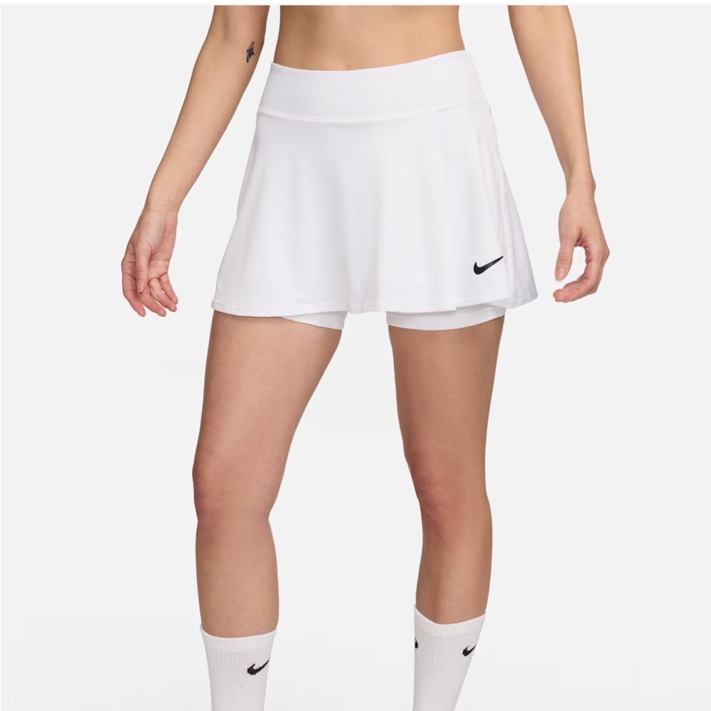 Nike Court Drifit Victory White Tennis Golf Skirt Skort NWT 1X